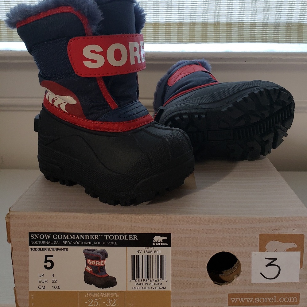 Sorel Snow Commander Toddler Boots